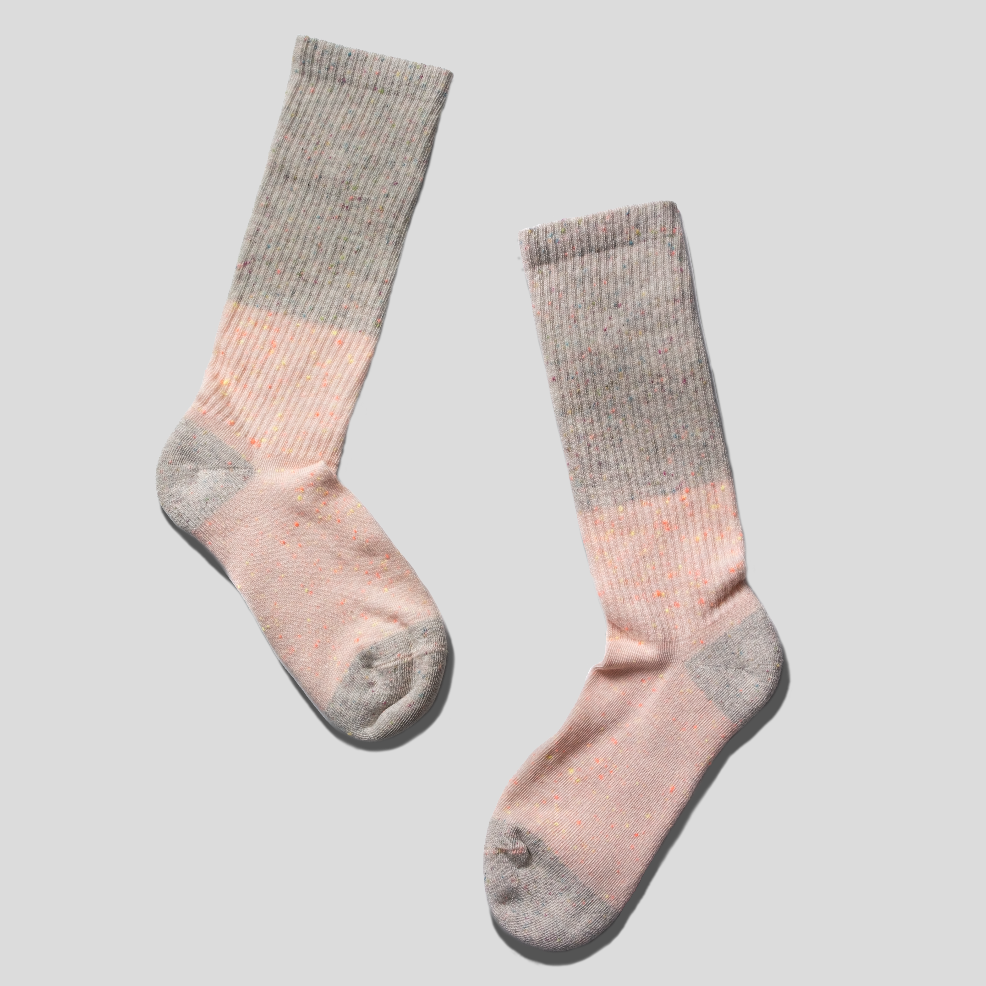 Tennis strømper - Dirty Cream Melange/Light Peach Fuzz