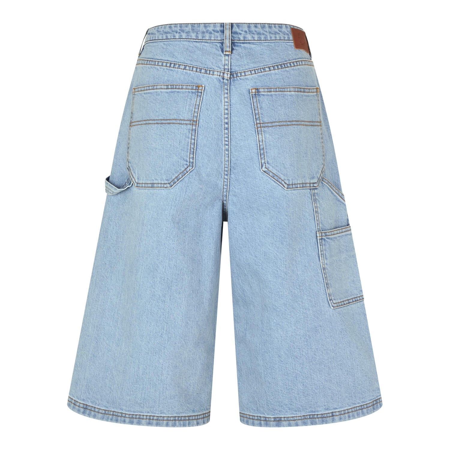 AylaFV denimshorts - lyseblå