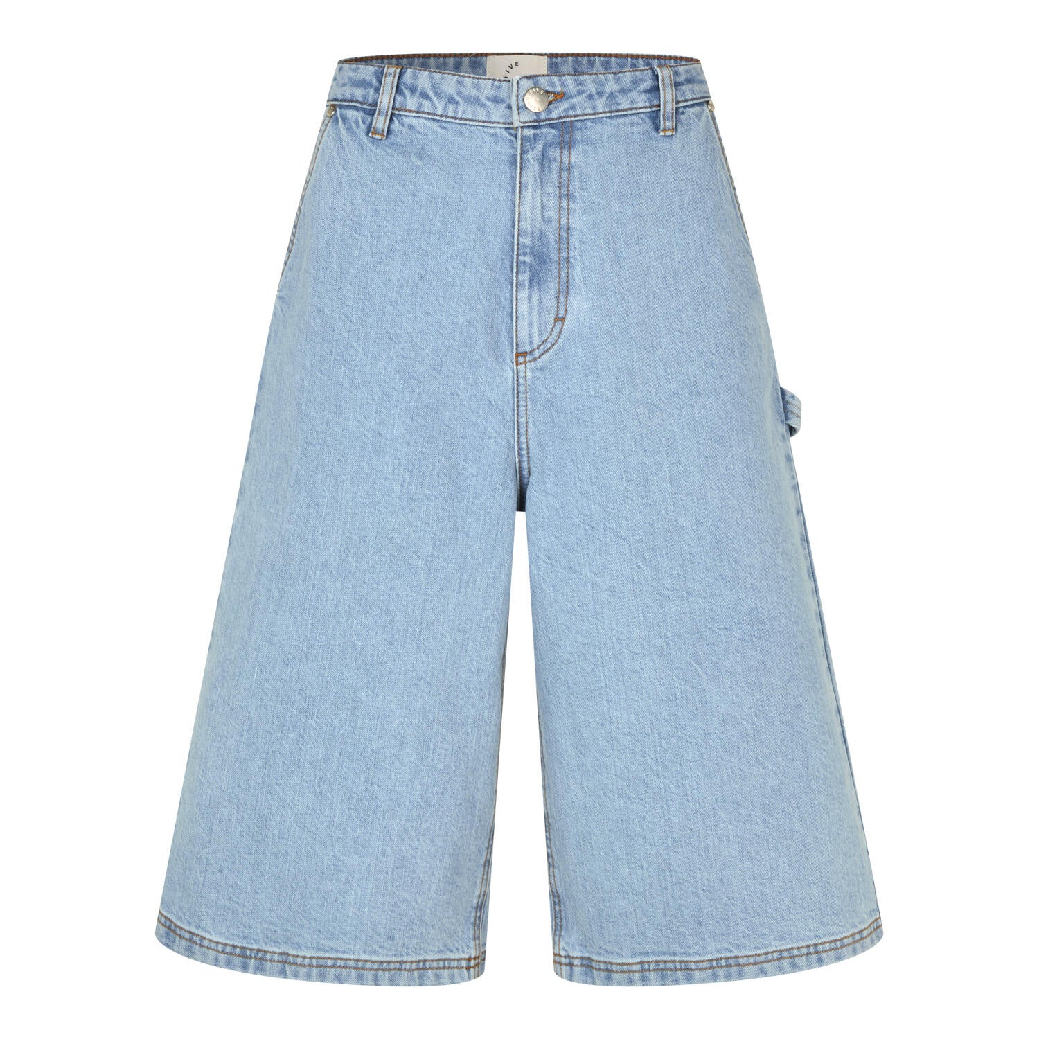 AylaFV denimshorts - lyseblå