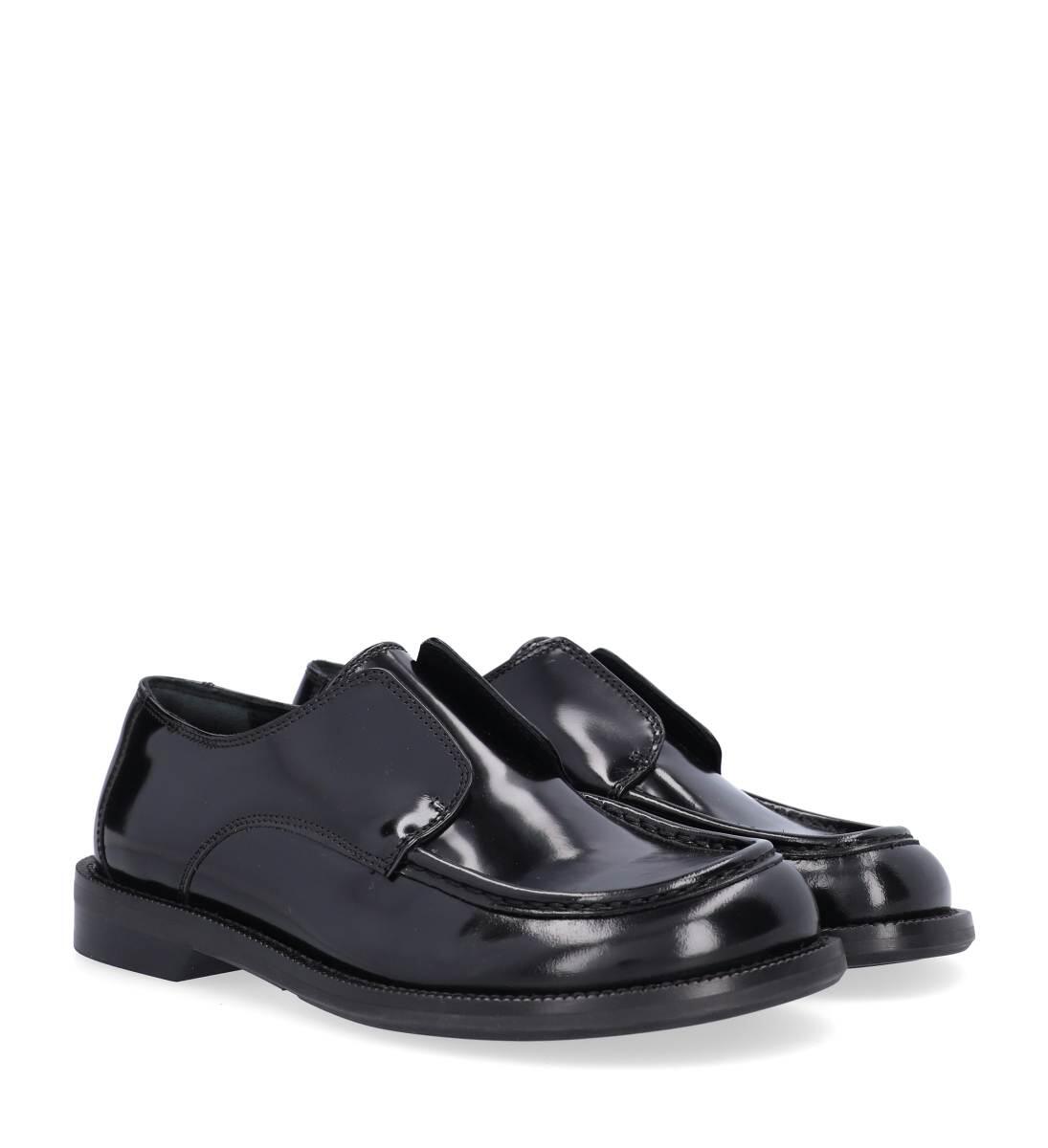Loafer rund snude - Black Boston polido 900
