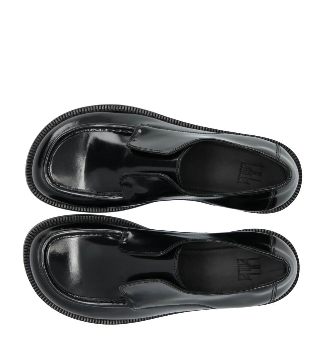 Loafer rund snude - Black Boston polido 900