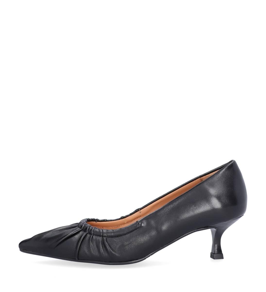 Pumps - Black nappa 70