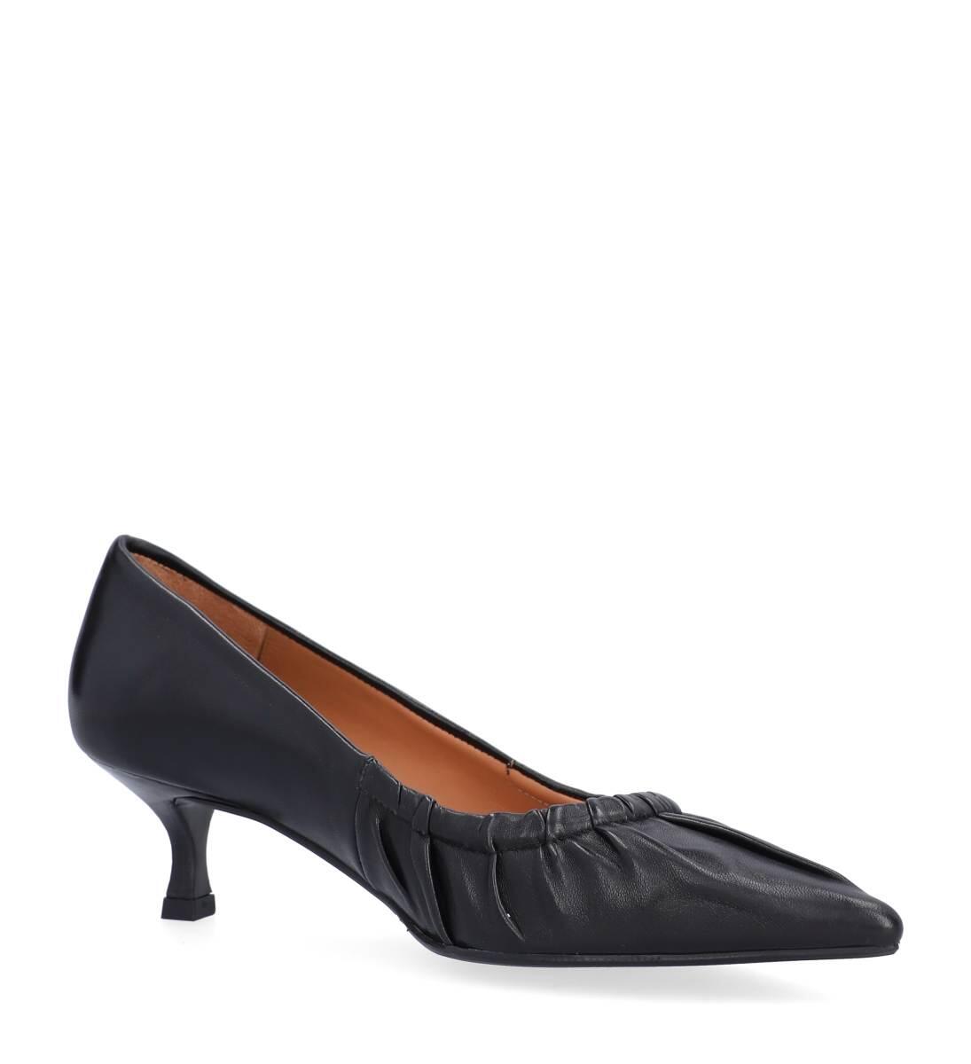Pumps - Black nappa 70