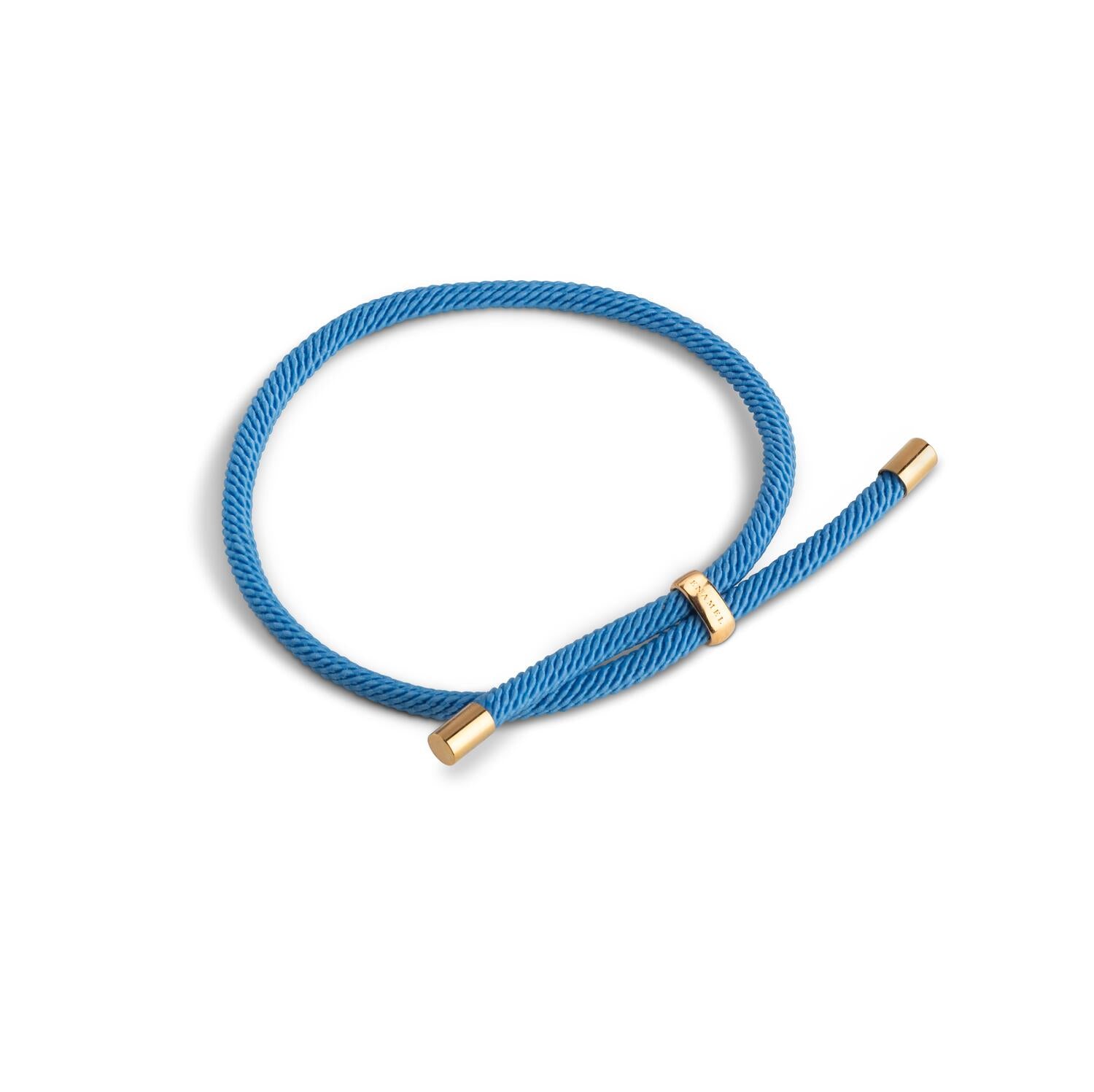 Color Cord armbånd - Steel Blue