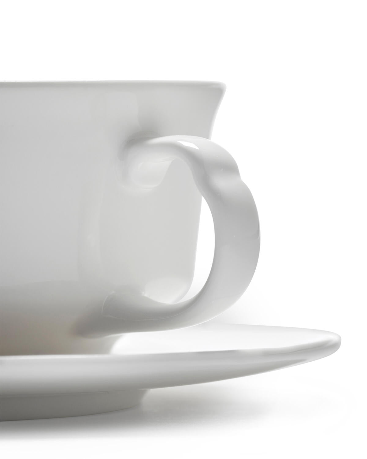 Silhouette kaffekop, hvid - Ø11,3 cm