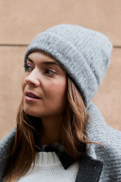 Alpaca-Wool hue - Grey Melange
