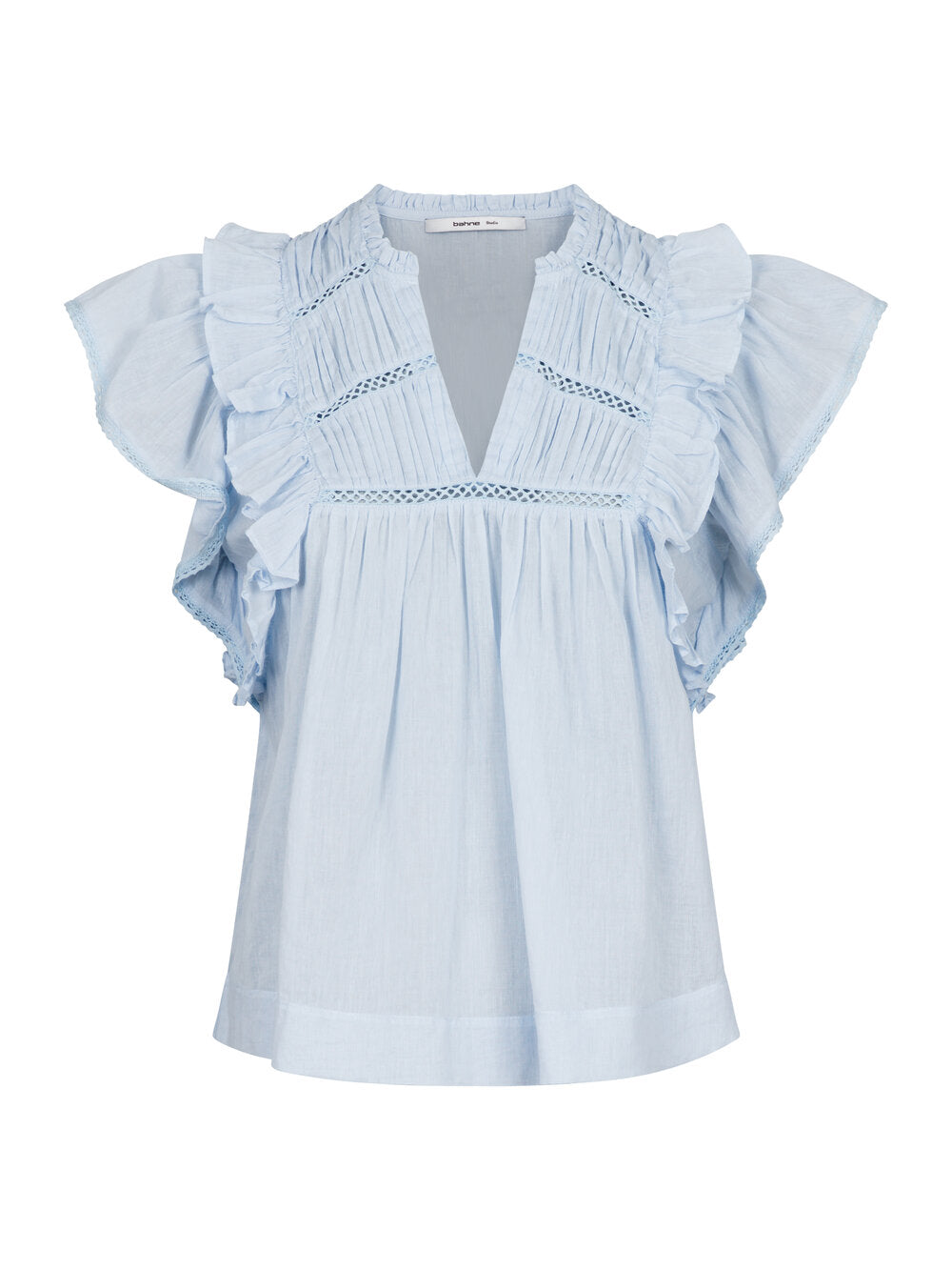 Mable Voile top - blå