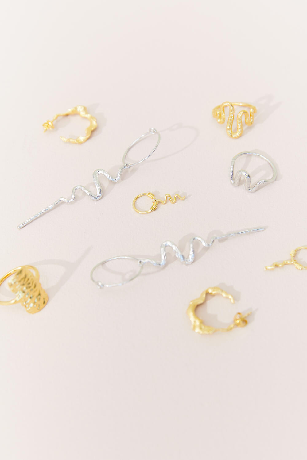 Cuesta ring  - forgyldt