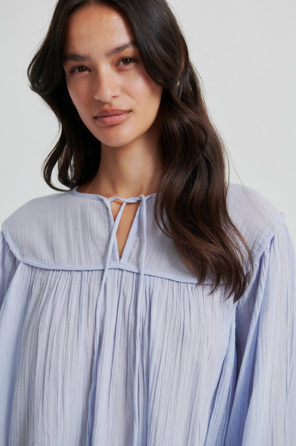 Bali bluse - Xenon Blue