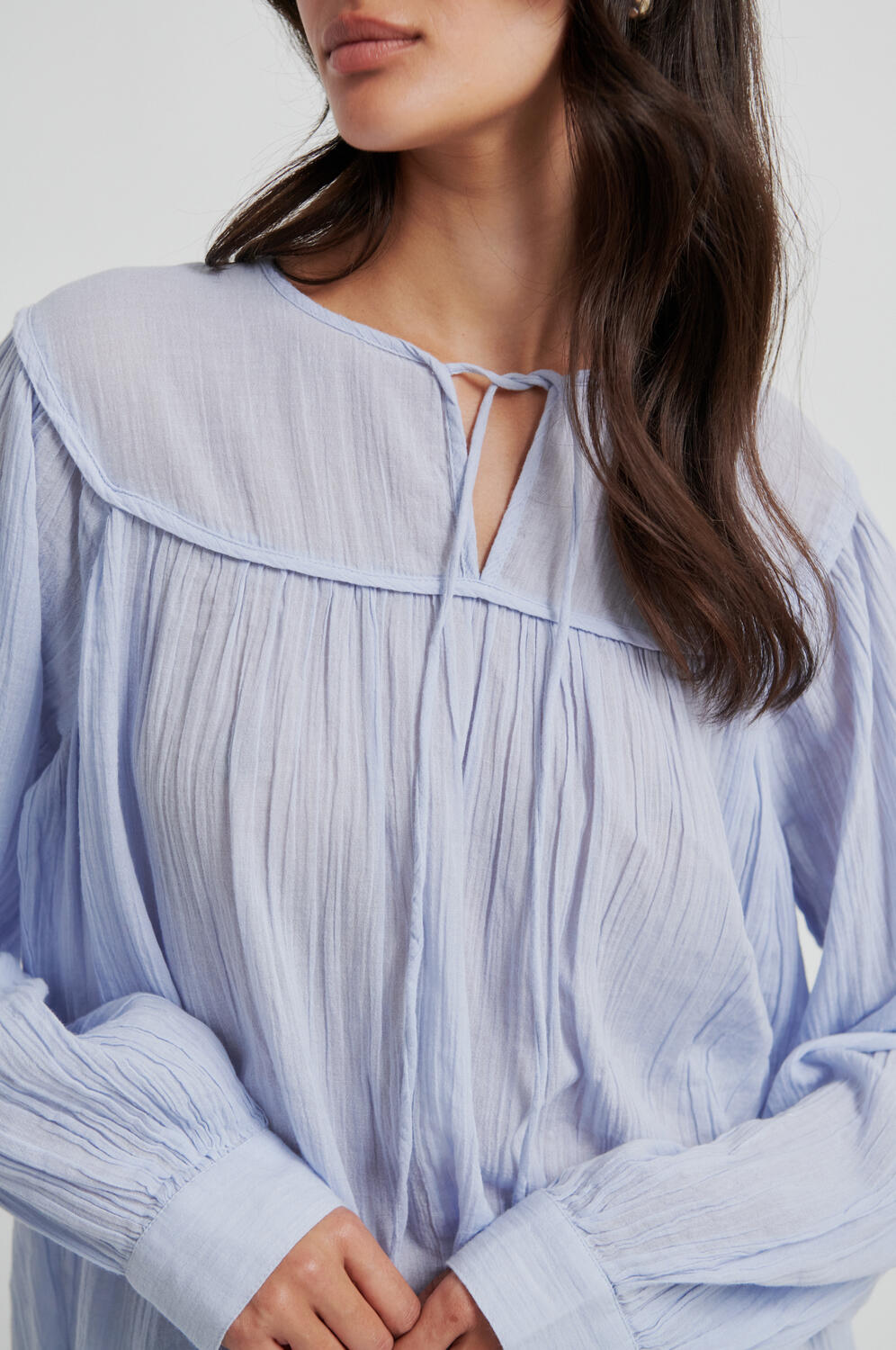 Bali bluse - Xenon Blue