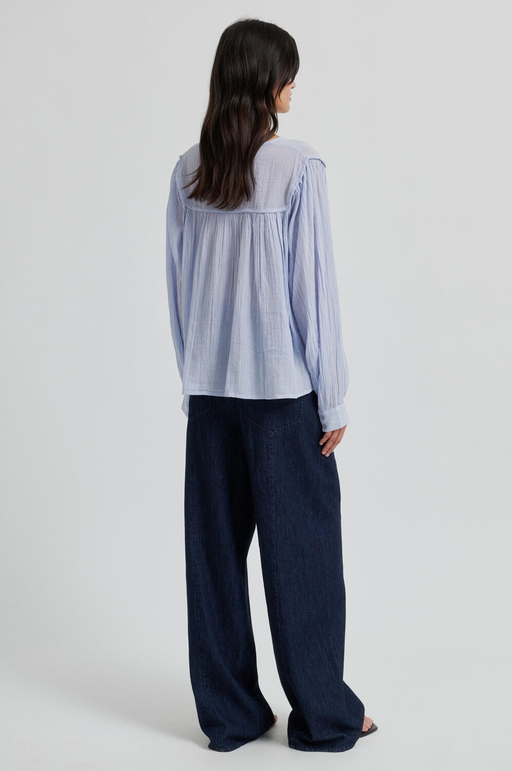 Bali bluse - Xenon Blue