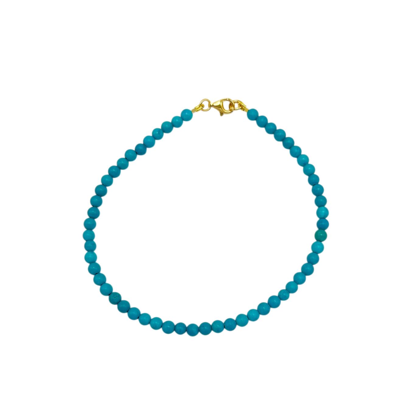 Perleankelkæde - Turquoise