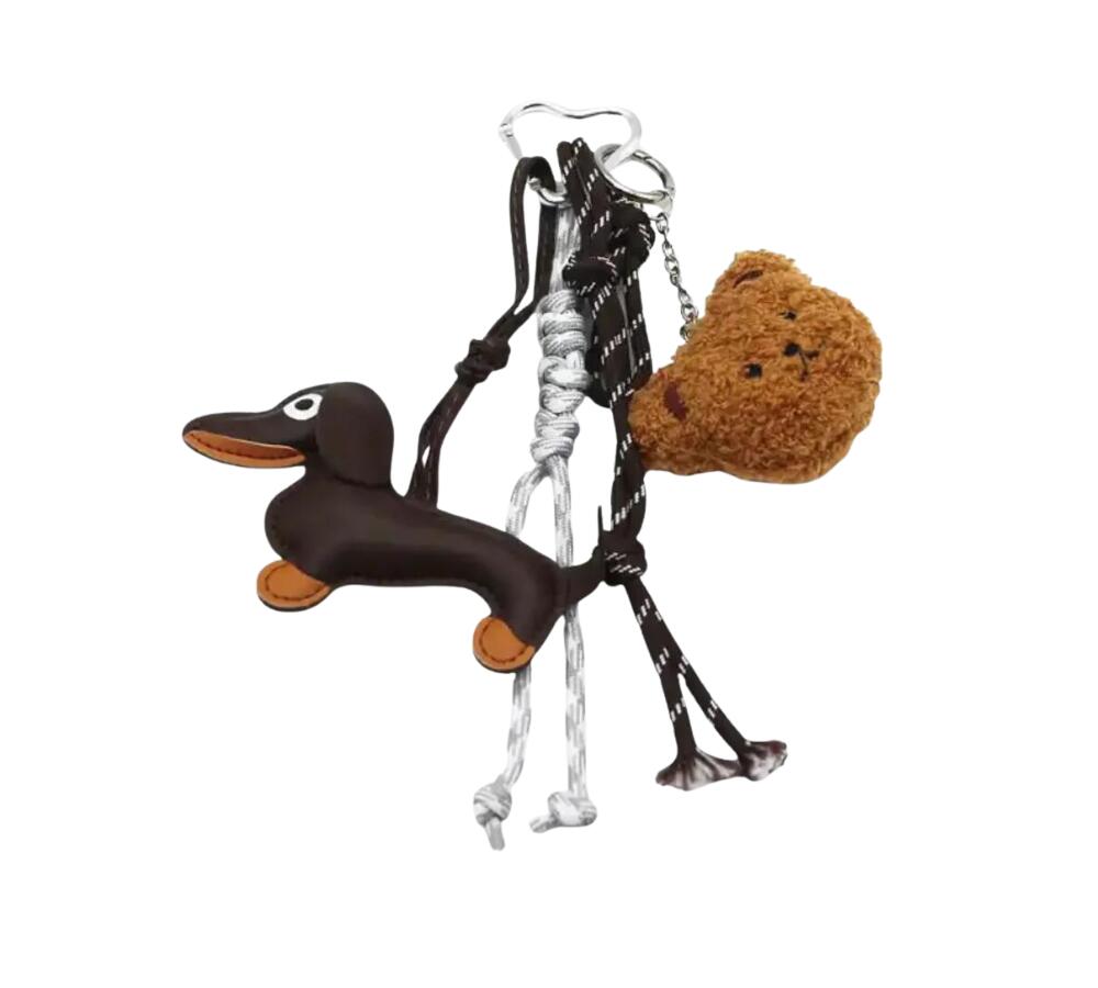 Taskevedhæng - brun