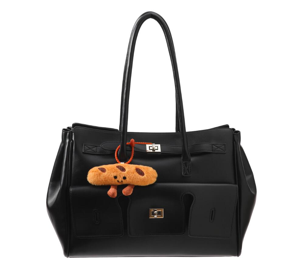 Baquette taskevedhæng - brun