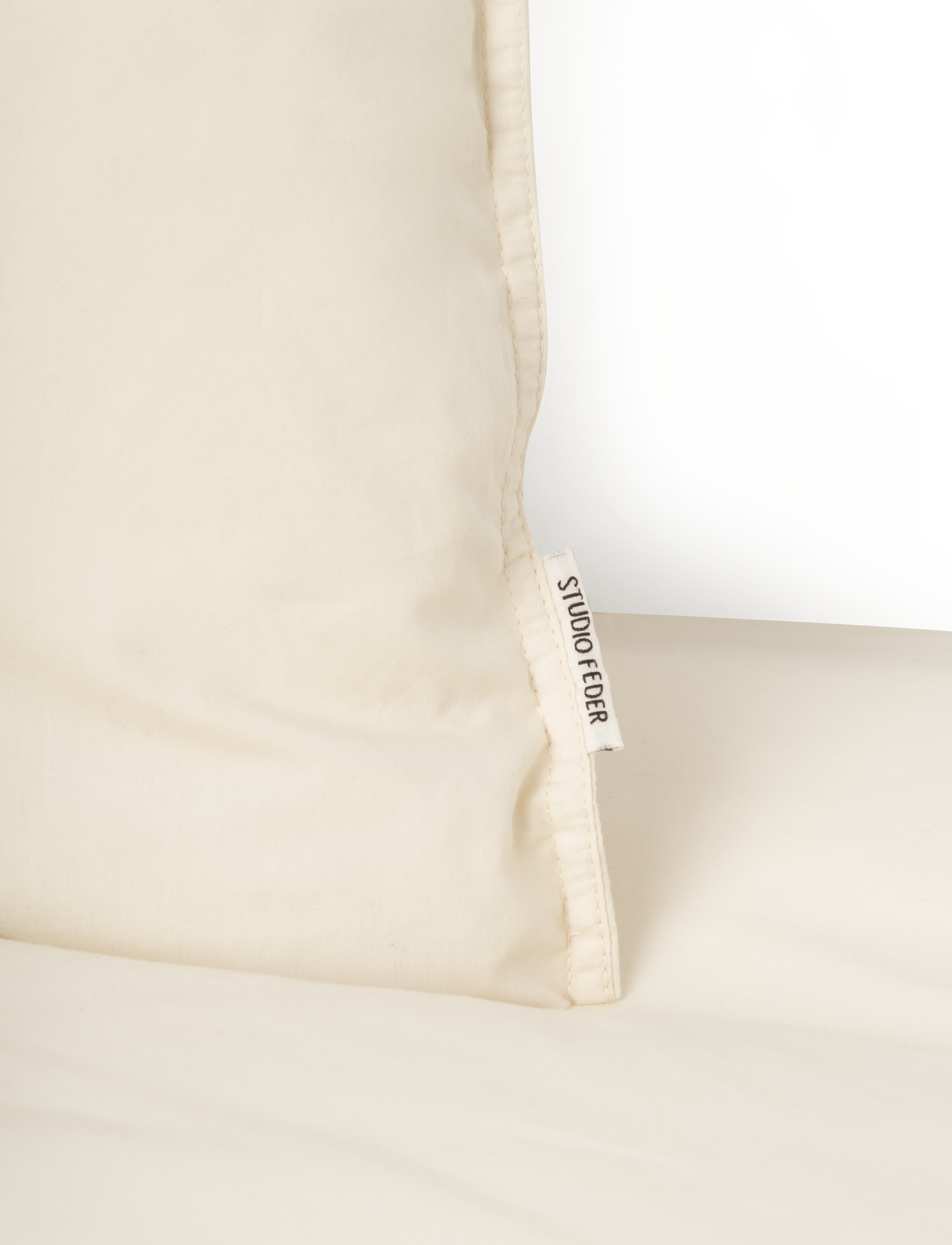 Percale sengesæt - Ivory