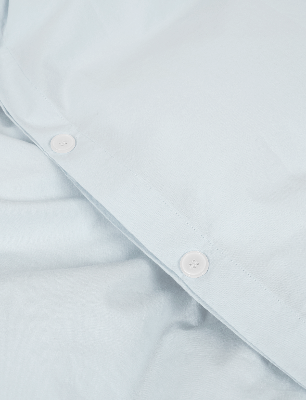 Percale sengesæt - lyseblå