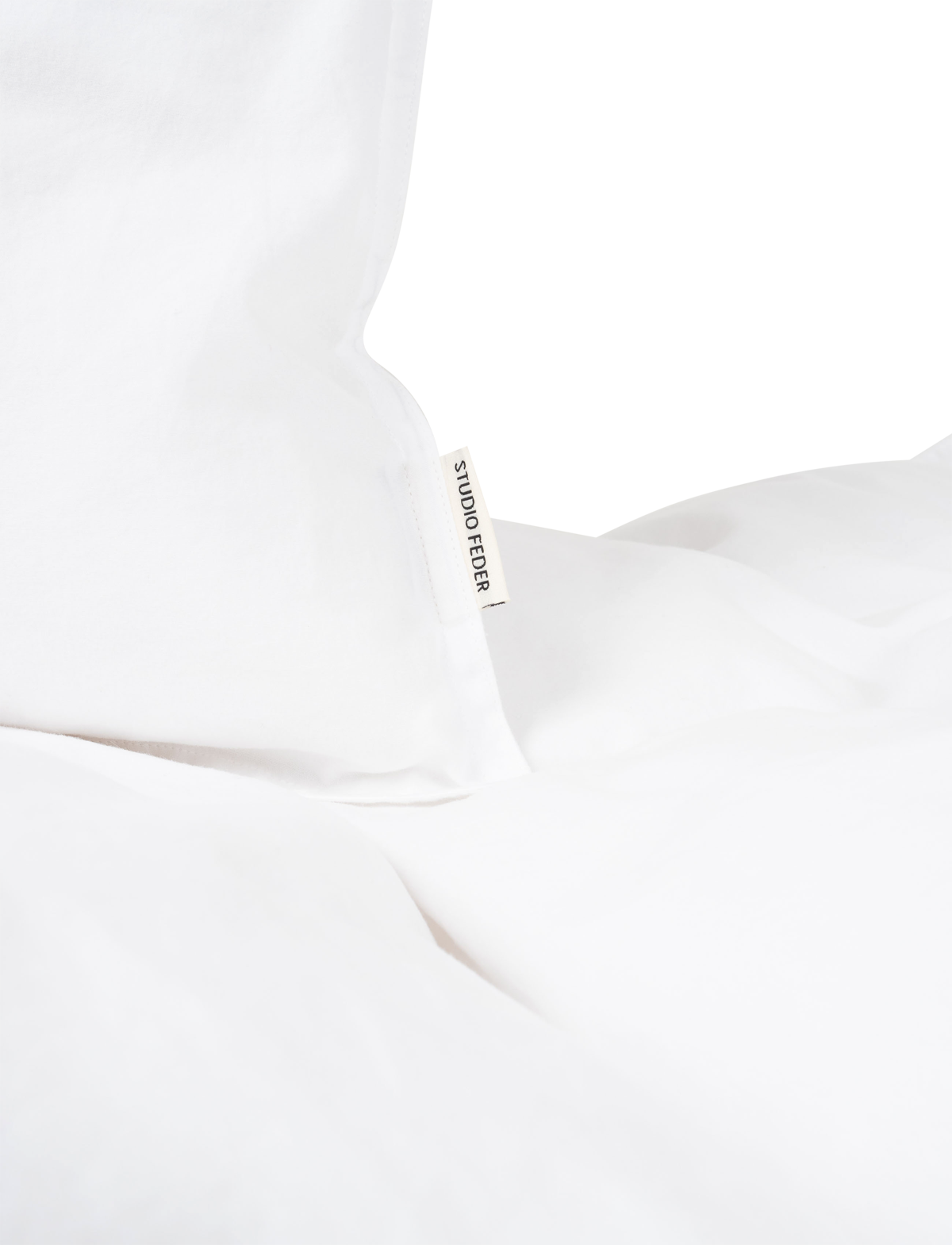 Percale sengesæt - hvid