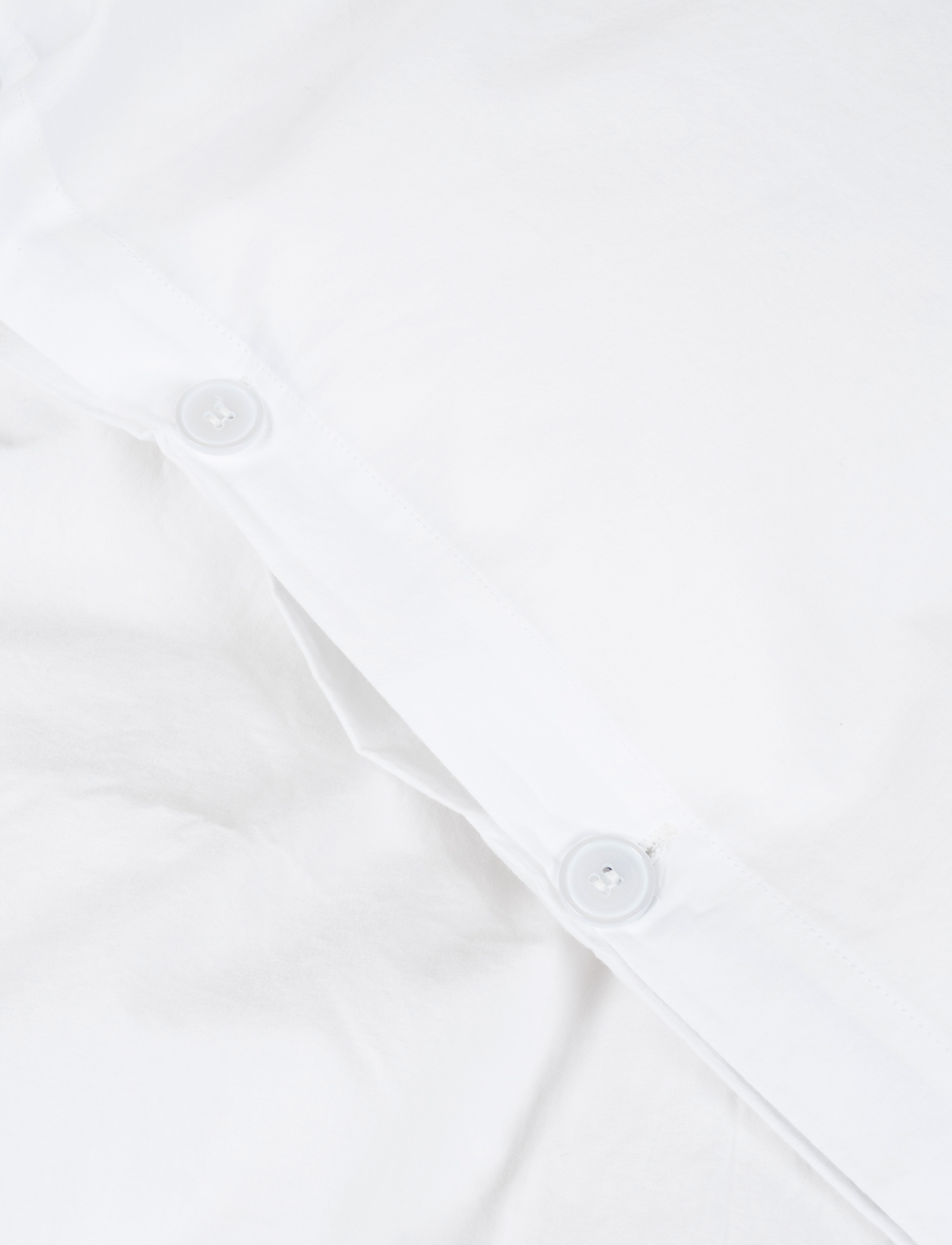 Percale sengesæt - hvid