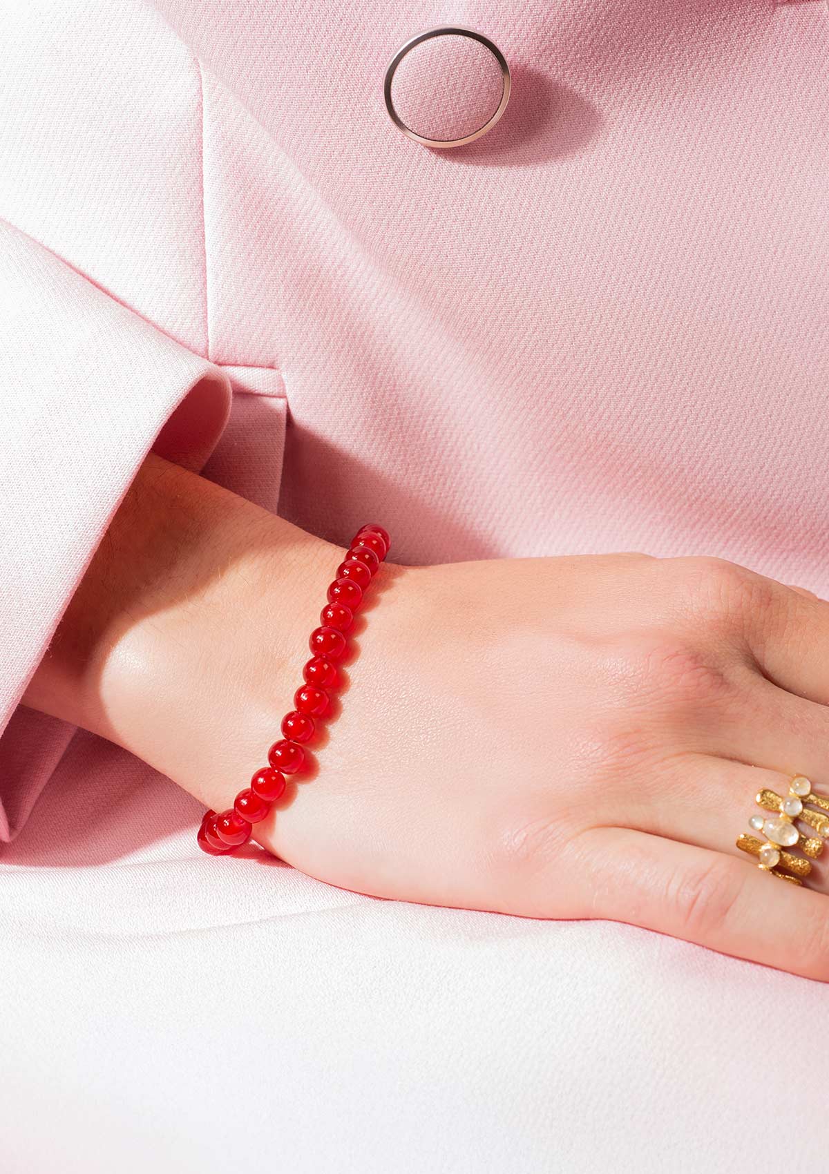 Candy Coral armbånd - Berry