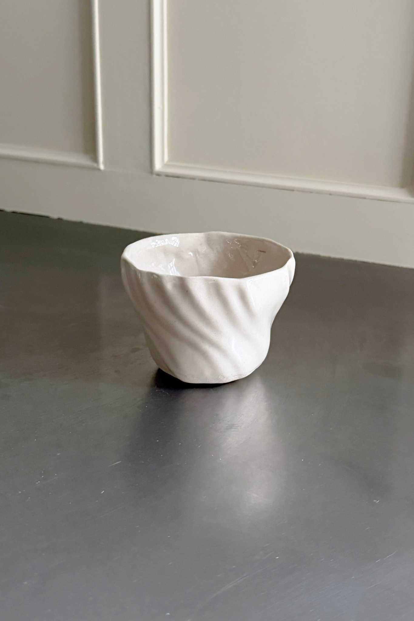 Tidevandskop, Ø10 cm - Beige