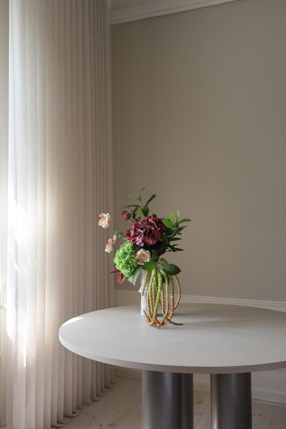 x Bahne jubilæumsbuket - grøn/rød