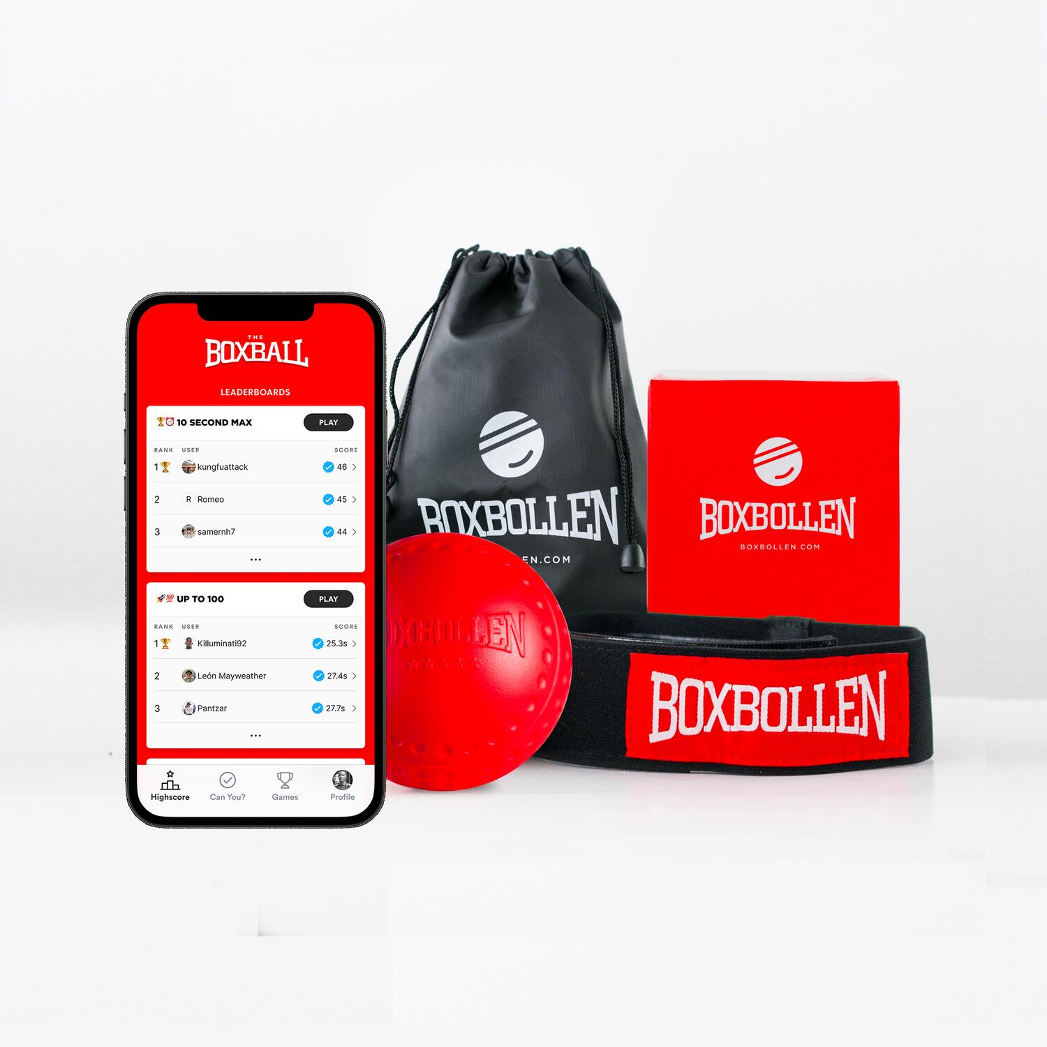 Boxball - rød
