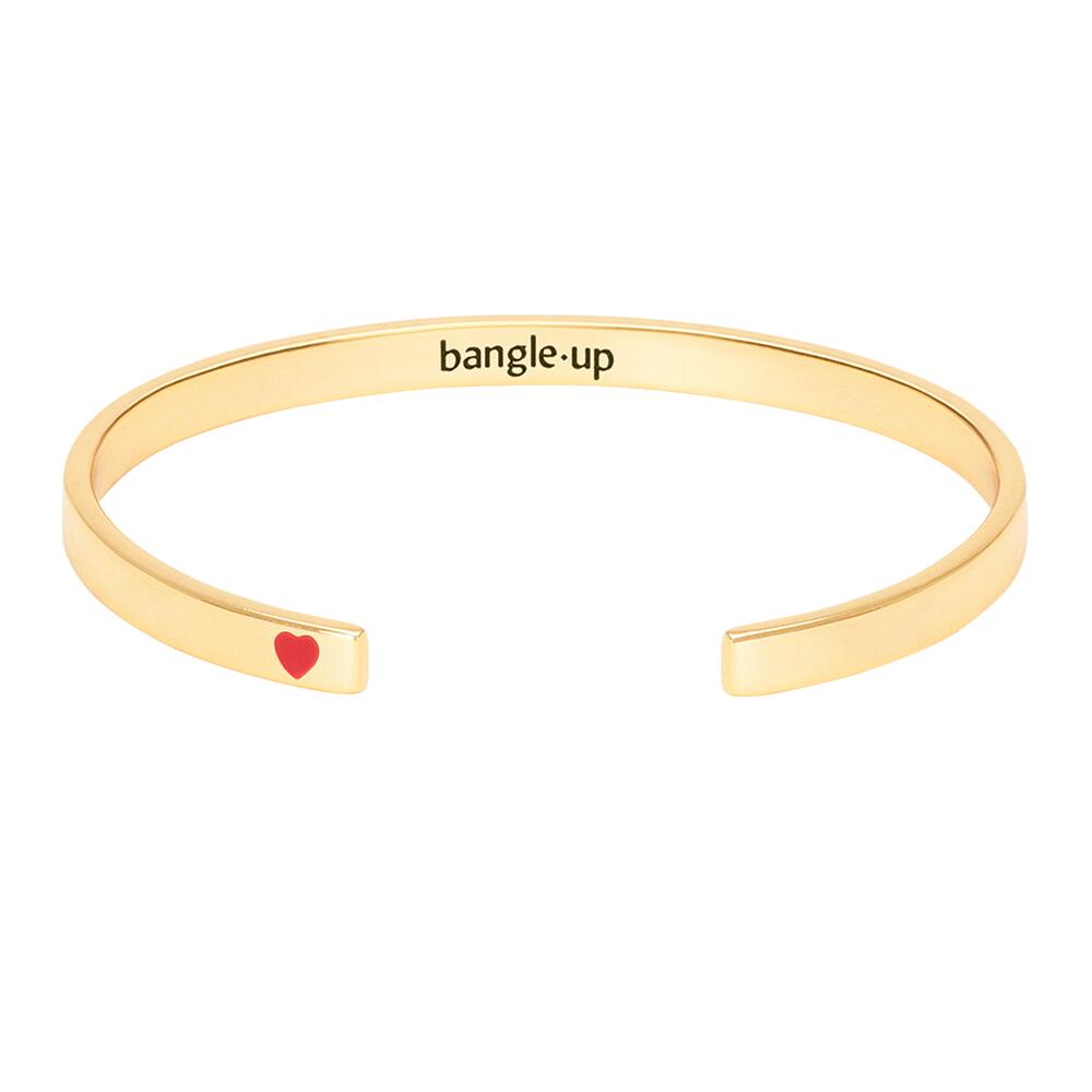 Heart armring – Light Gold