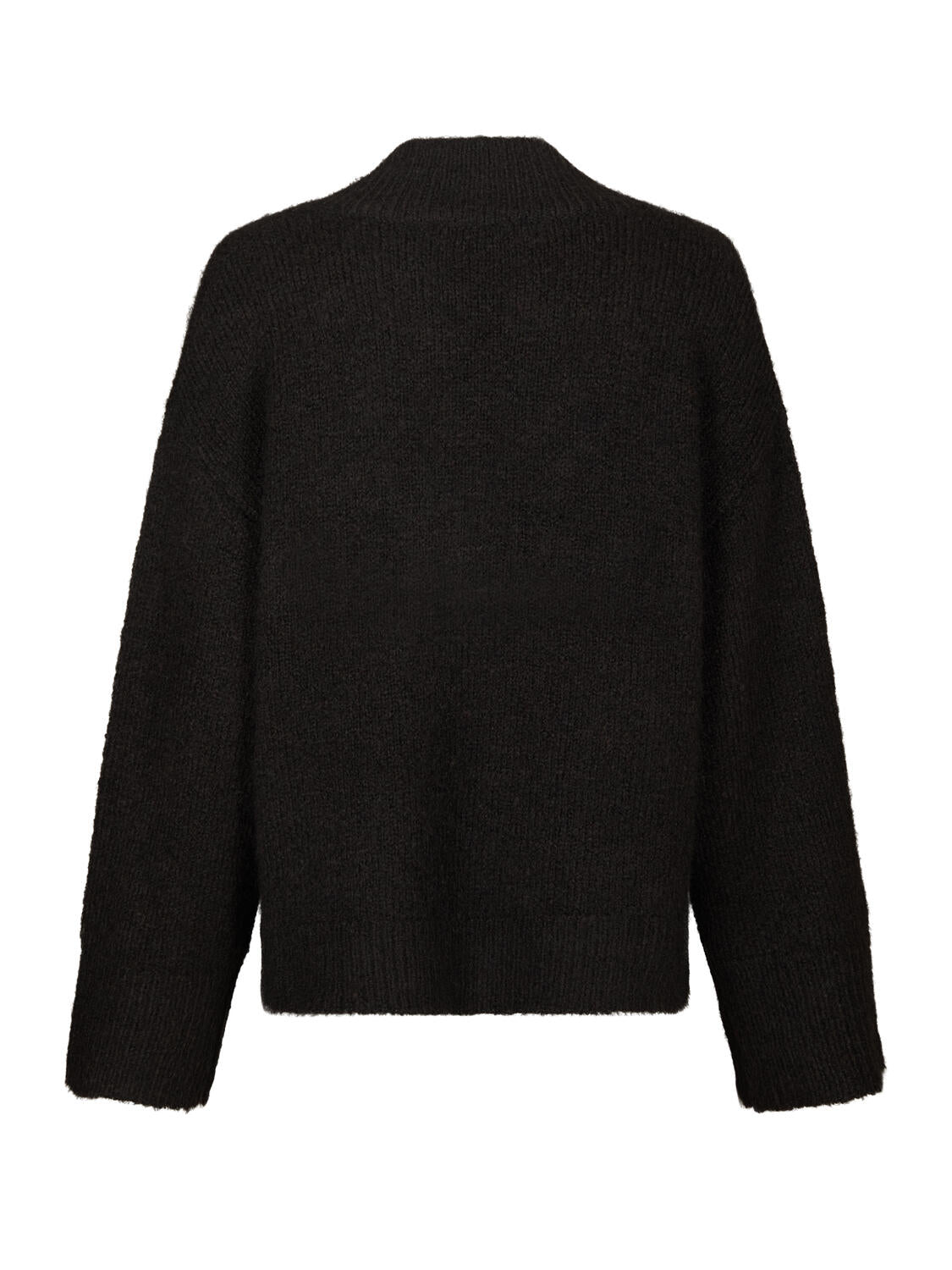 Hollie Fluff striktrøje - Dark Brown