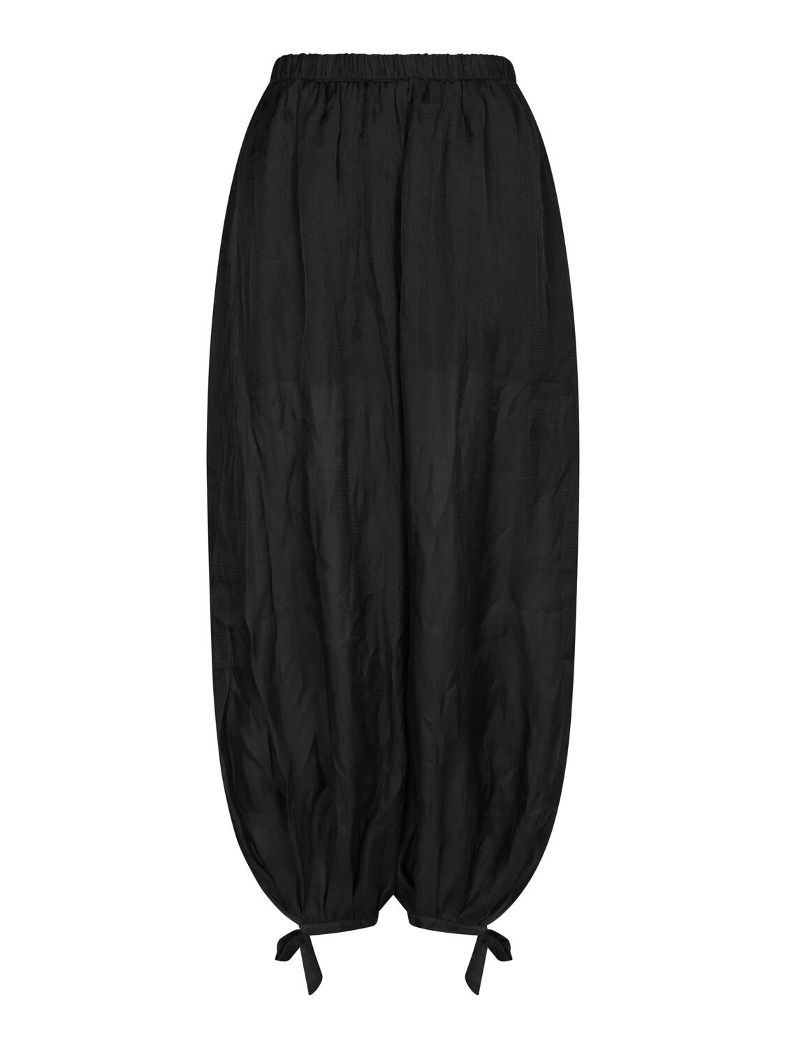 Lina Balloon Chiffon bukser - sort