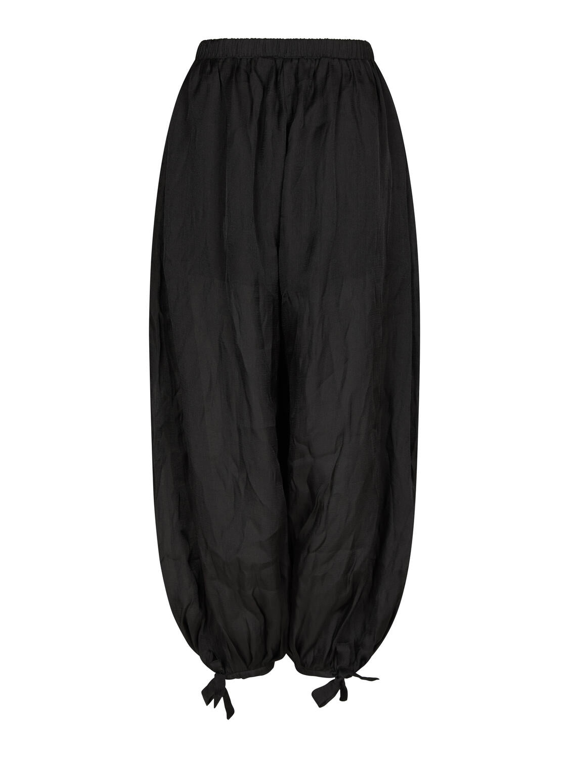 Lina Balloon Chiffon bukser - sort