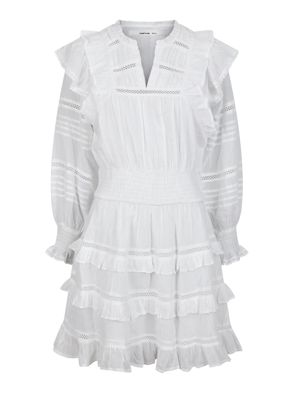 Massa Voile kjole - hvid