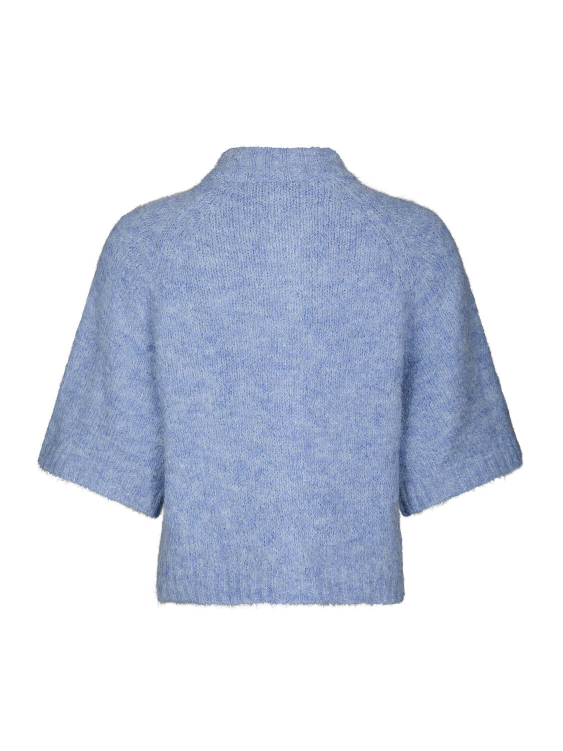 Menuta Fluffy Knit cardigan - Dusty Blue