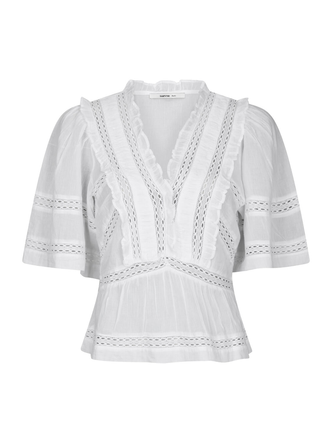 Miene Voile bluse - hvid