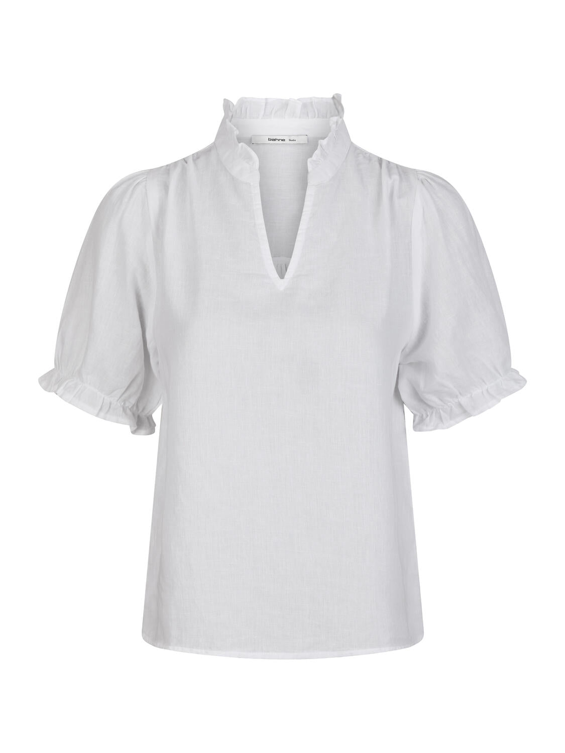 Hedesa hørbluse - hvid