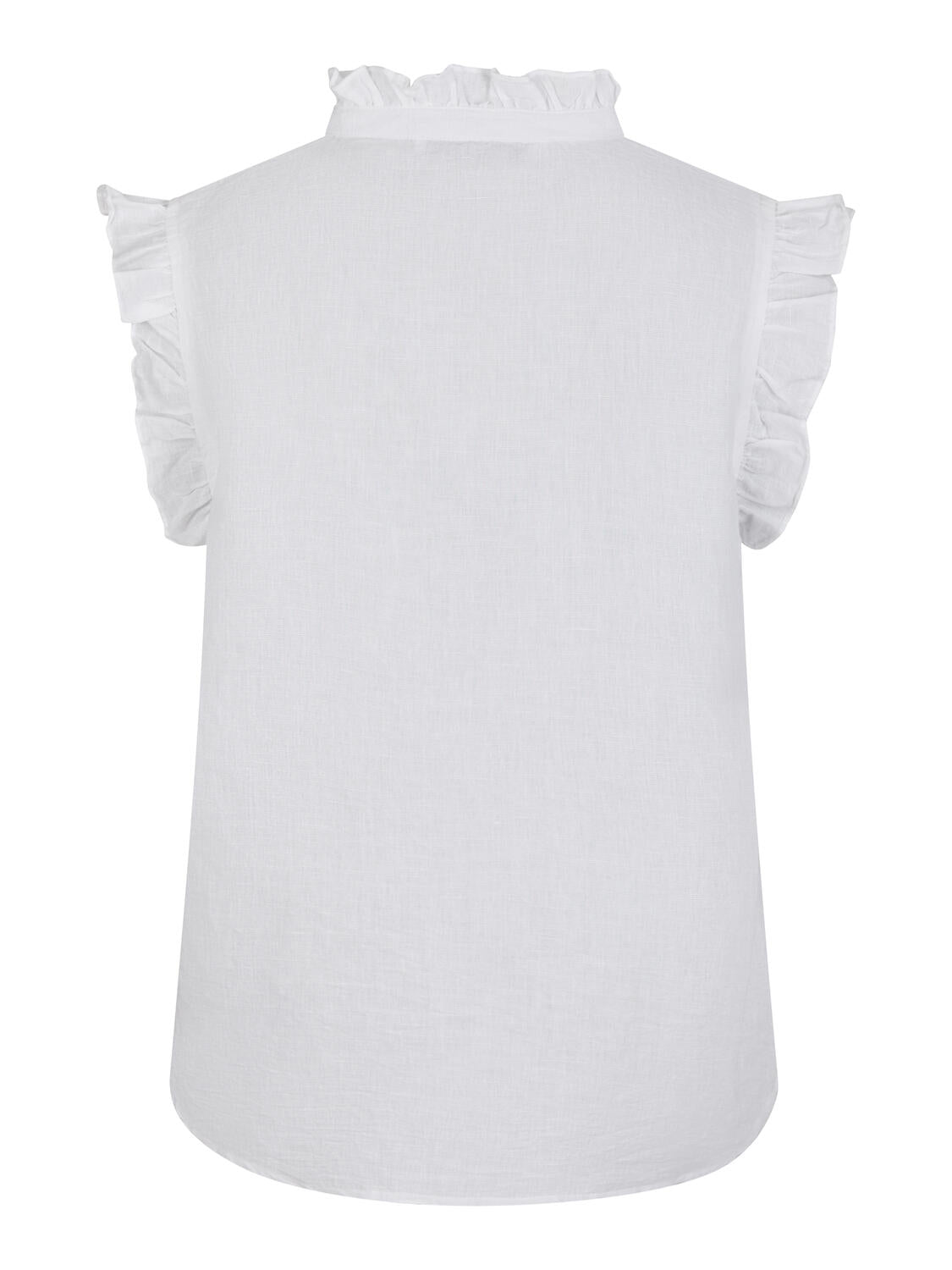 Hiona hørtop - hvid