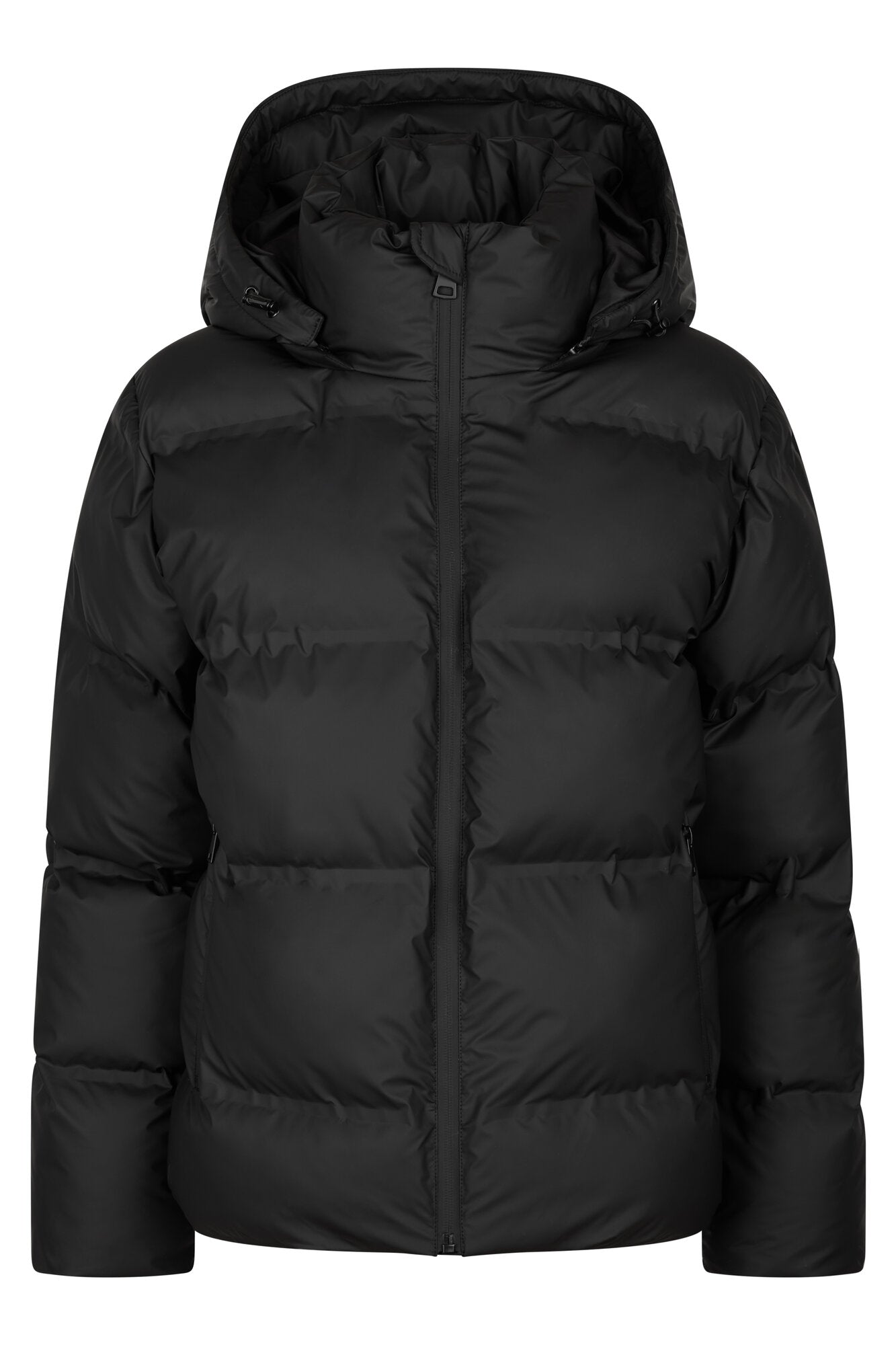 Muffi puffer dunjakke - sort