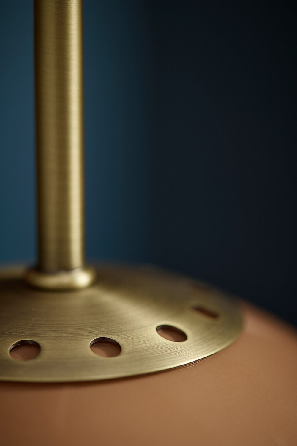 Ball Glass pendellampe, Cappuccino - Ø18 cm.