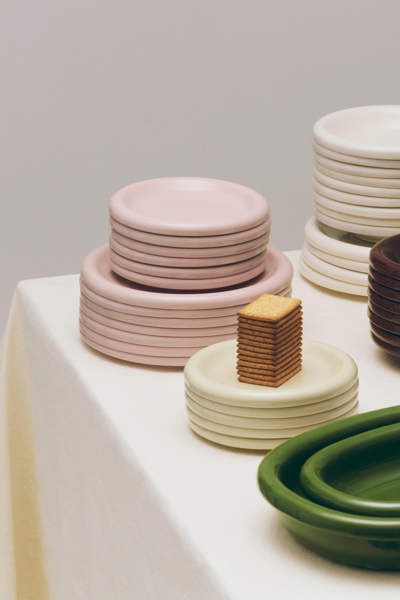 Barro frokosttallerkener, Pink - 2 stk