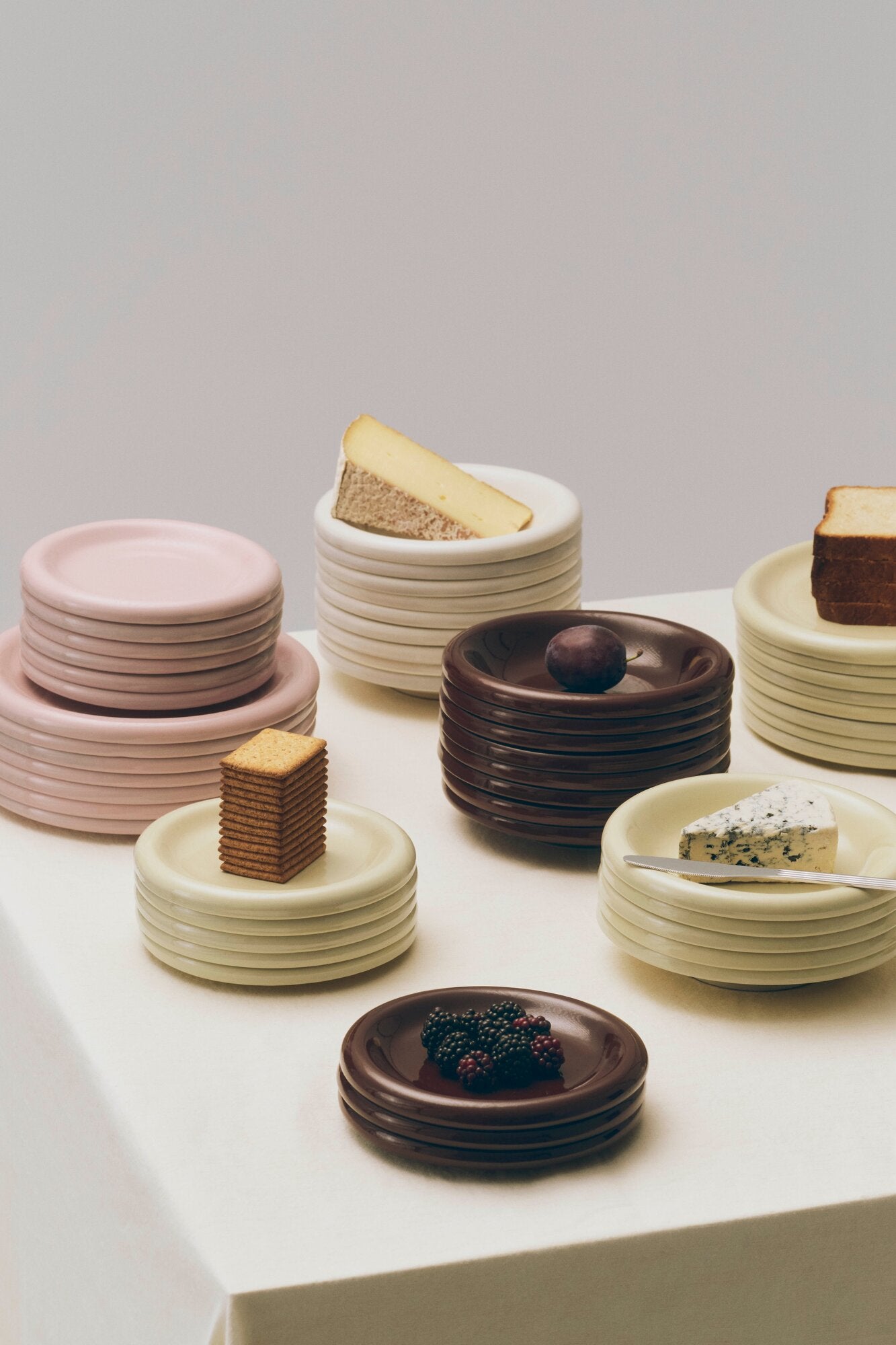 Barro frokosttallerkener, Pink - 2 stk