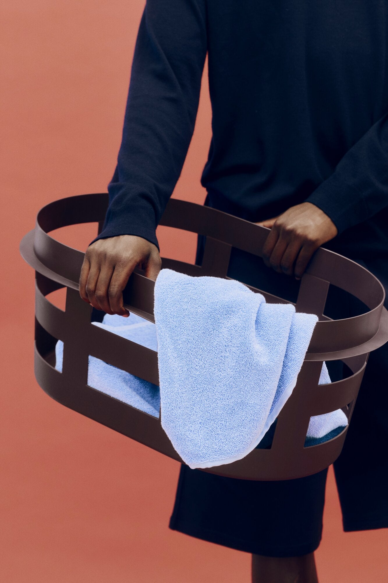 Vasketøjskurv, Small - bordeaux