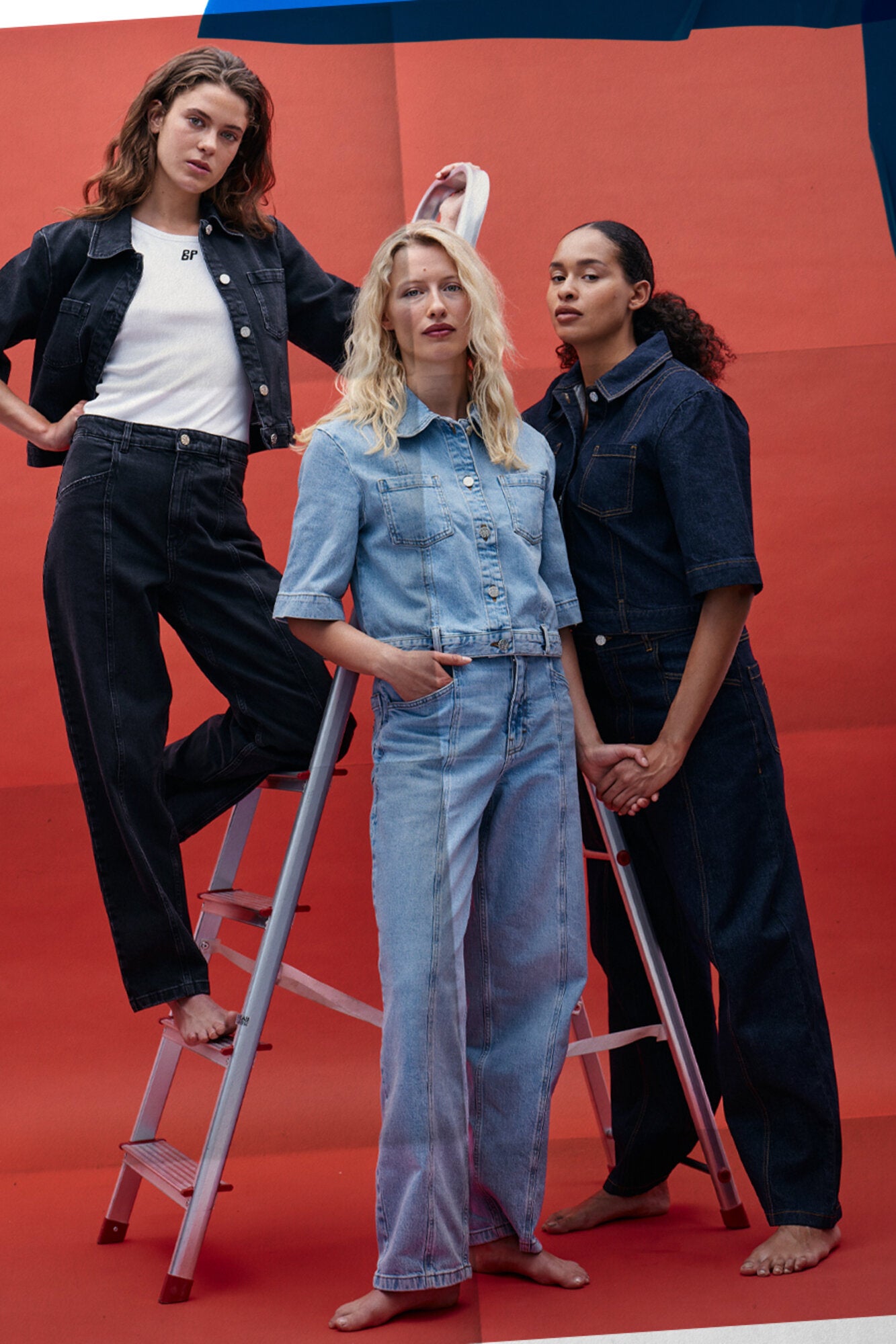 NO 02 jeans - Dark Blue Rinse