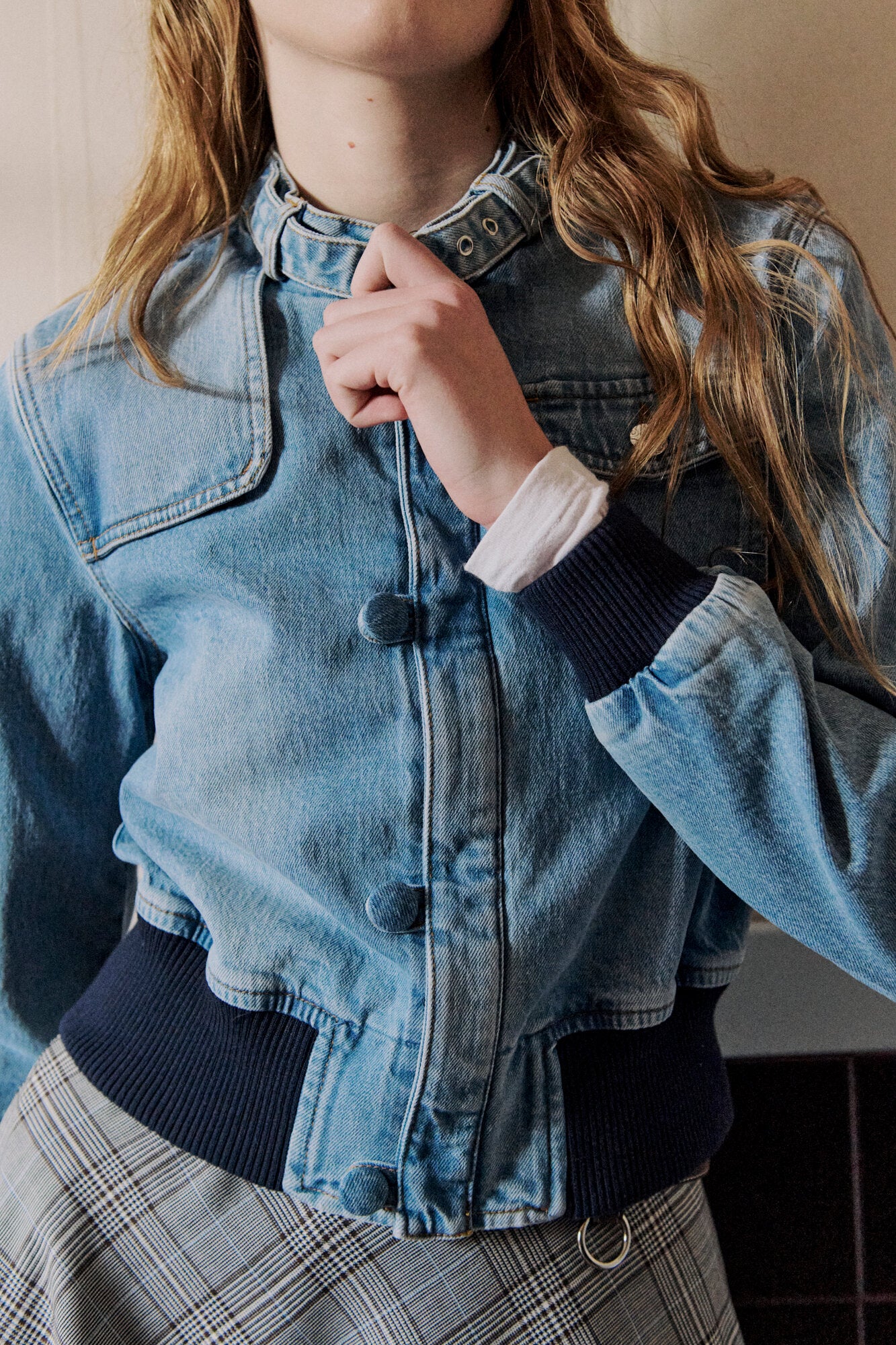 Berna denimjakke - Forever Blue Denim