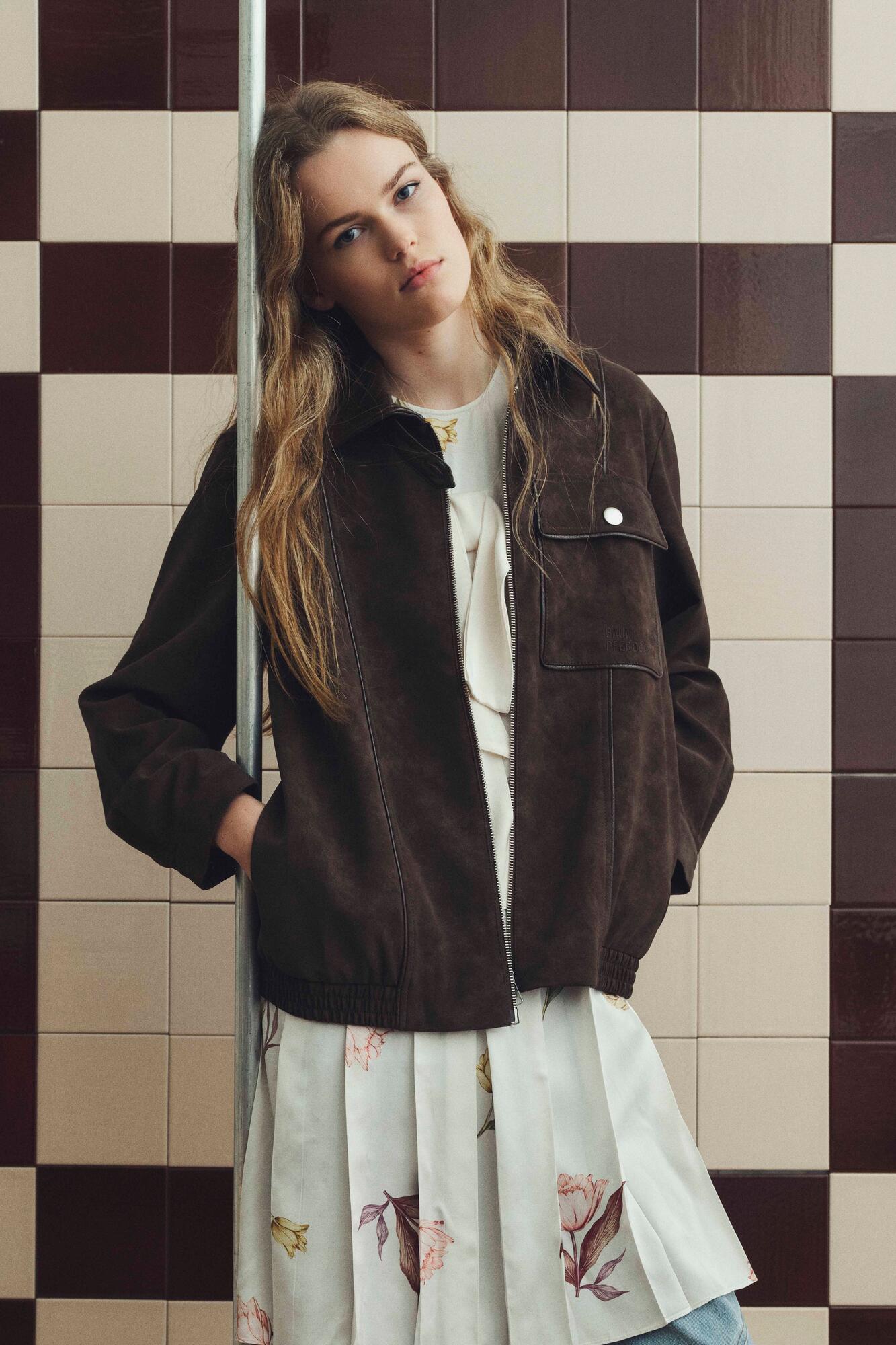 Beline jakke - Coffee Bean Brown