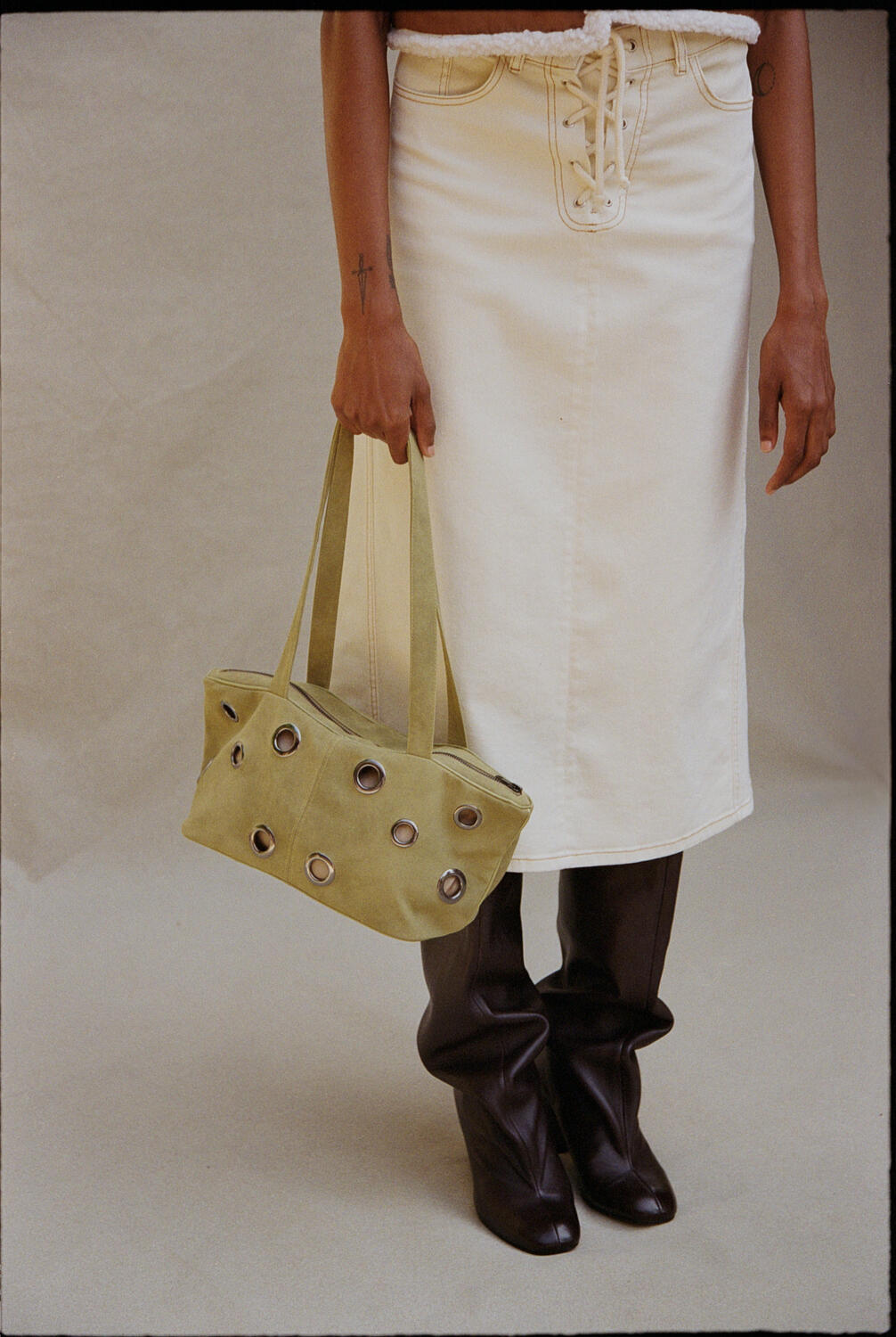 Shilan denimnederdel - Afterglow