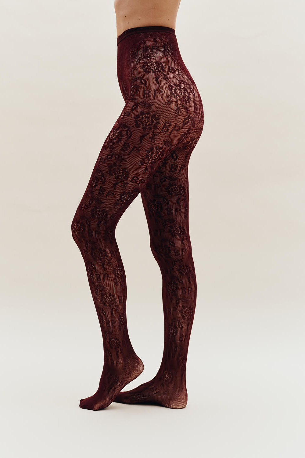 Laci strømpebukser - bordeaux