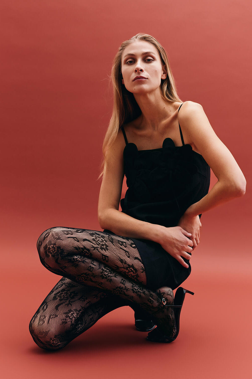 Laci strømpebukser - sort