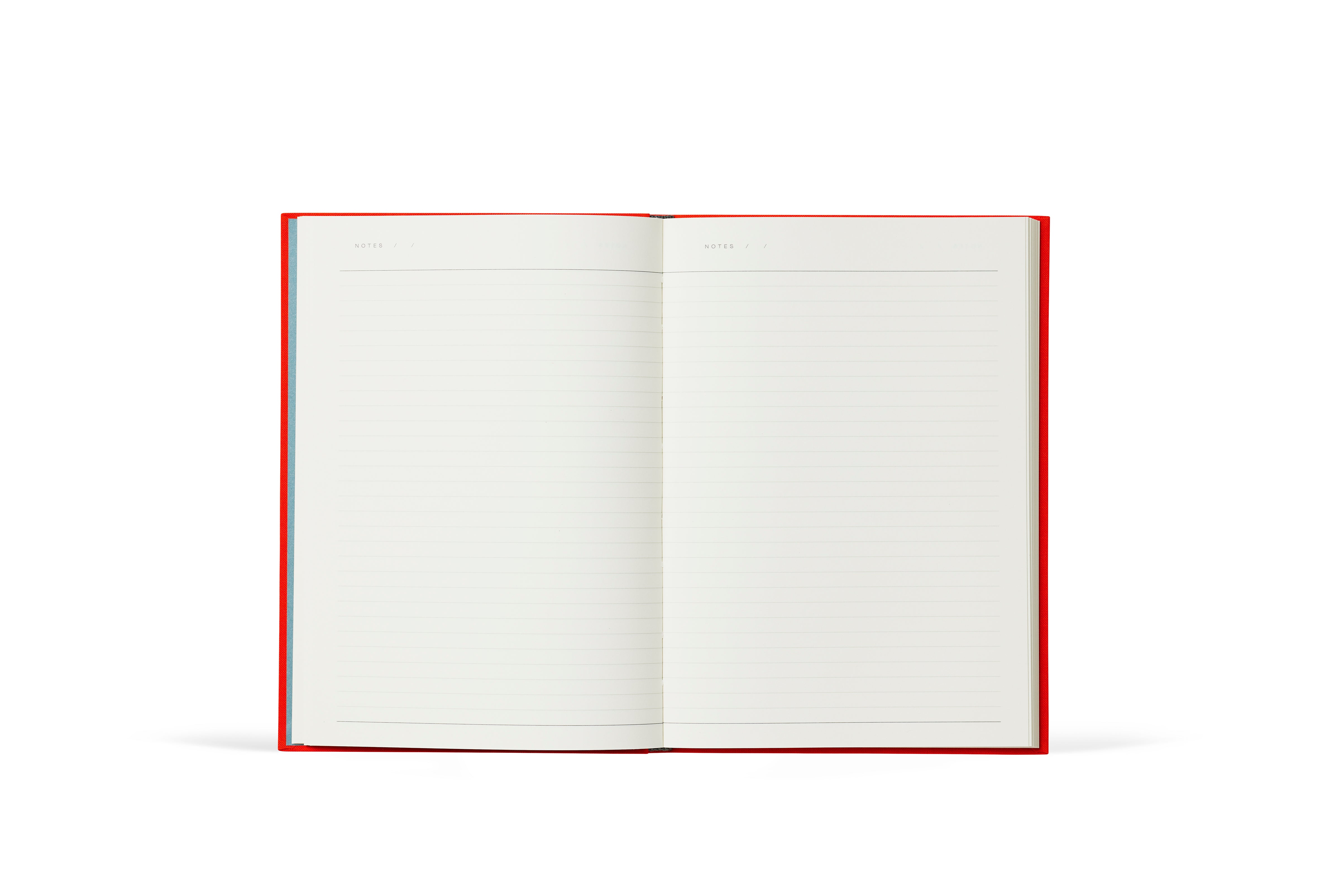 BEA notesbog m. elastisk bånd - Bright Red