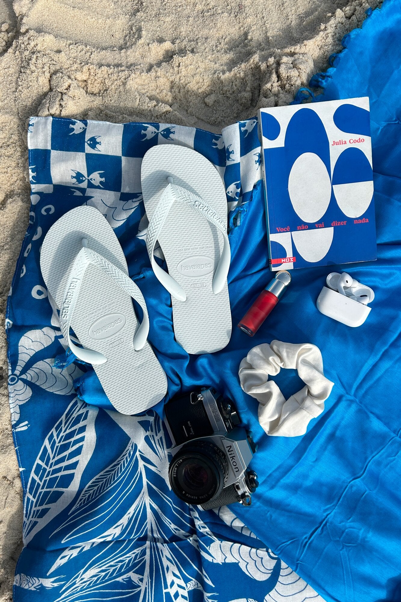 Top klipklapper - hvid