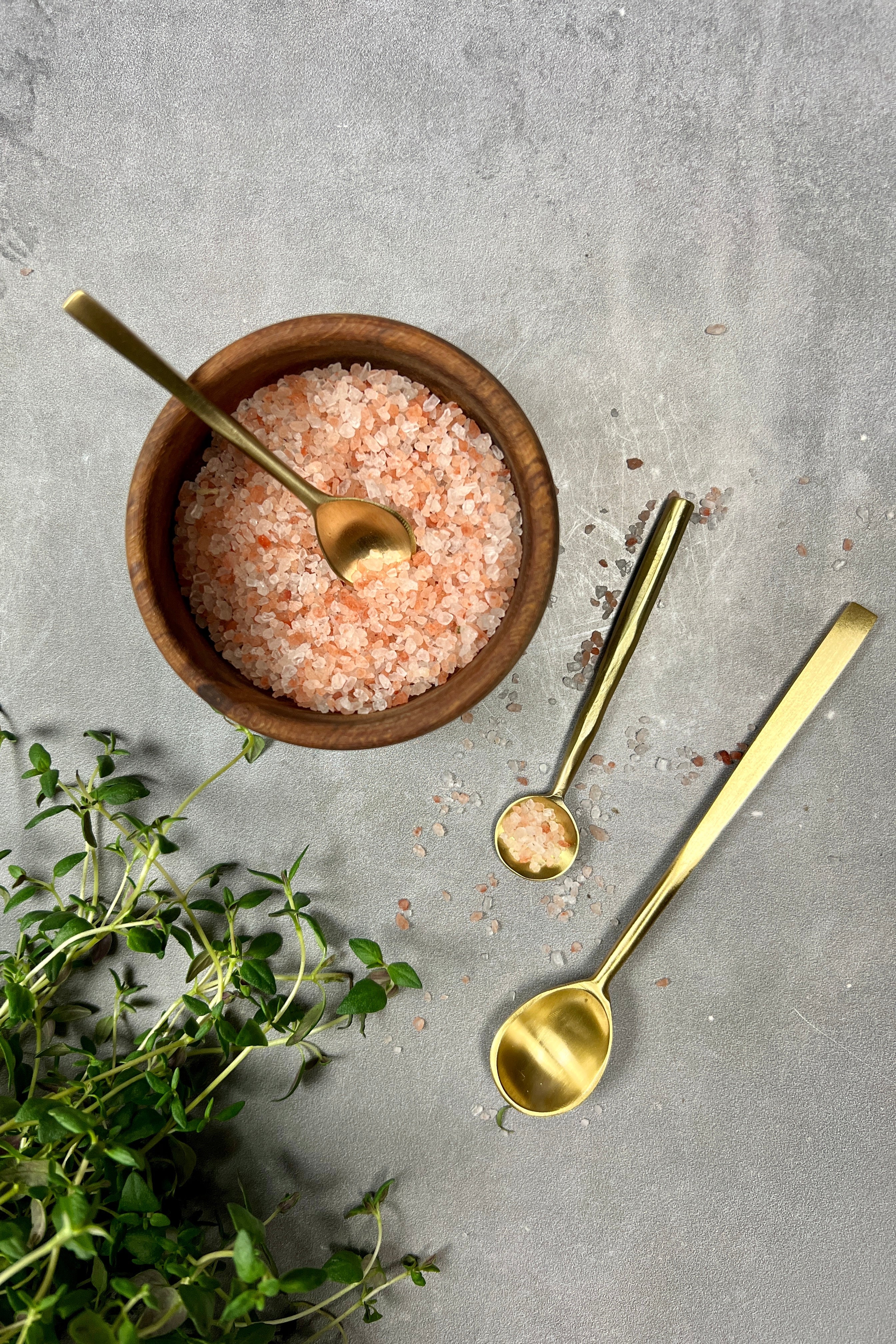 Ske, brass - L7,5 cm.