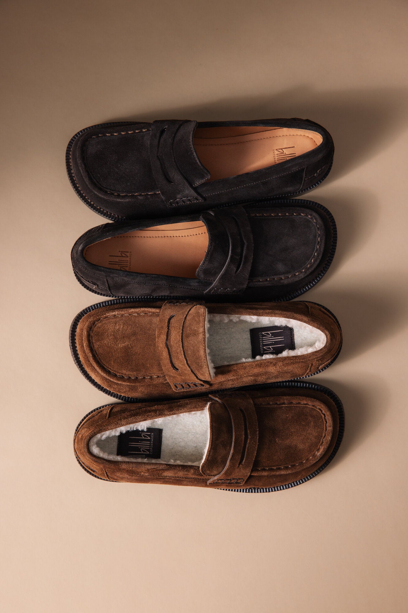 B1125 Ruskind loafers - T.moro 490 suede 56